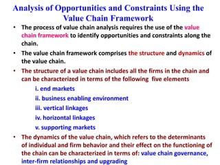 Sheep and goat value chains development in Ethiopia: Basic concepts of value chain analysis