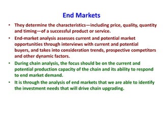 Sheep and goat value chains development in Ethiopia: Basic concepts of value chain analysis