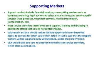 Sheep and goat value chains development in Ethiopia: Basic concepts of value chain analysis