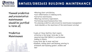 Building Maintenance