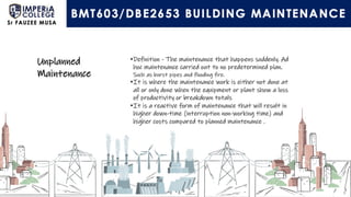 Building Maintenance