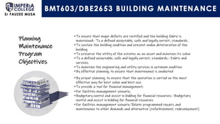 Building Maintenance