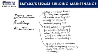 Building Maintenance