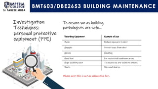 Building Maintenance