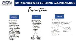 Building Maintenance