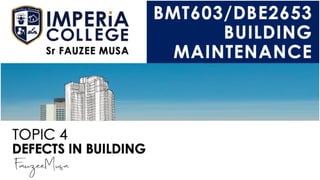 Building Maintenance