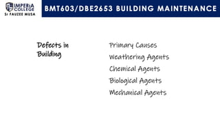 Building Maintenance