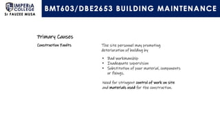 Building Maintenance