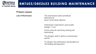 Building Maintenance