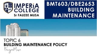Building Maintenance