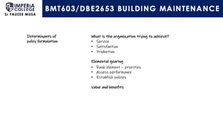 Building Maintenance