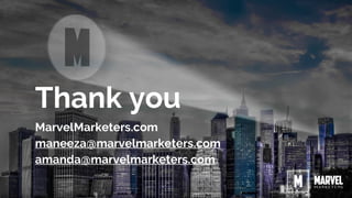 Questions and Next Steps . . .
Recording - Just ping us
 