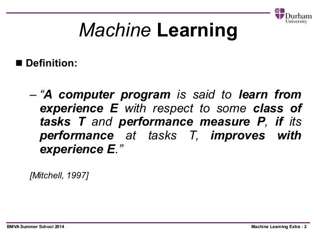Machine Learning For Computer Vision Part 2 Machine learning for computer vision part 2