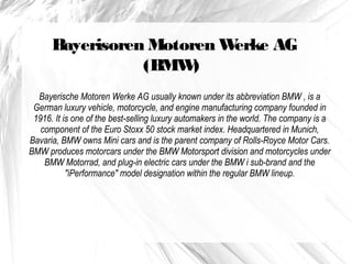 Bmw | ODP | Luxury Cars | Auto Type