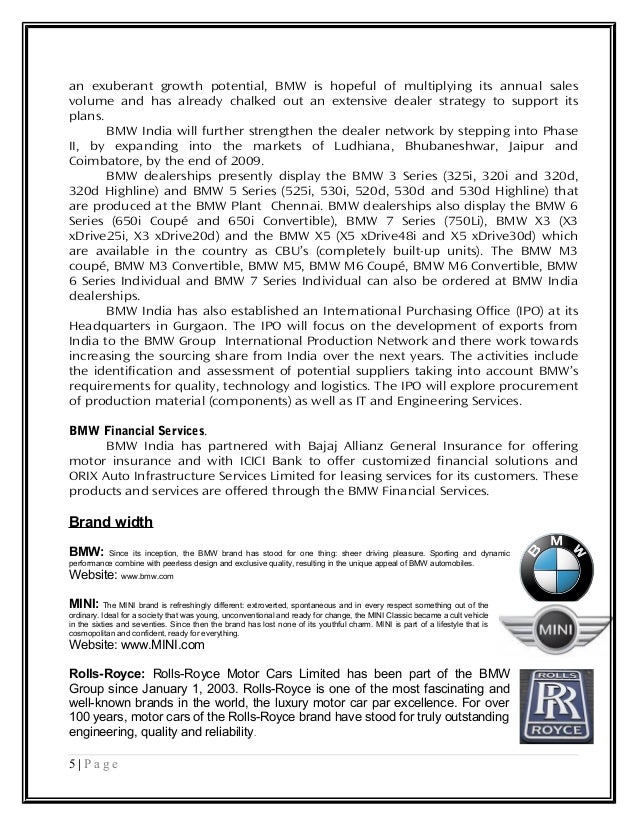 Bmw audit system