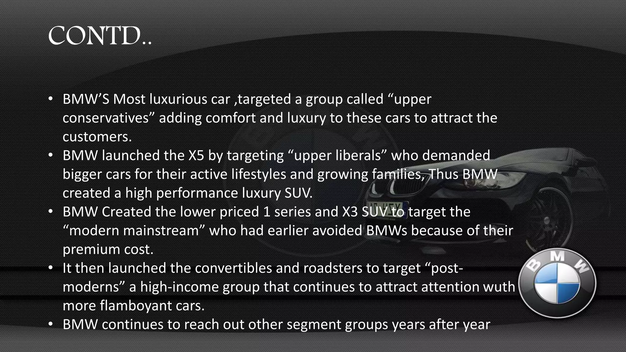 BMW - A case study | PPTX