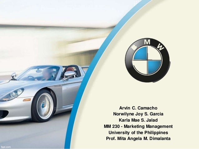 Bmw marketing report