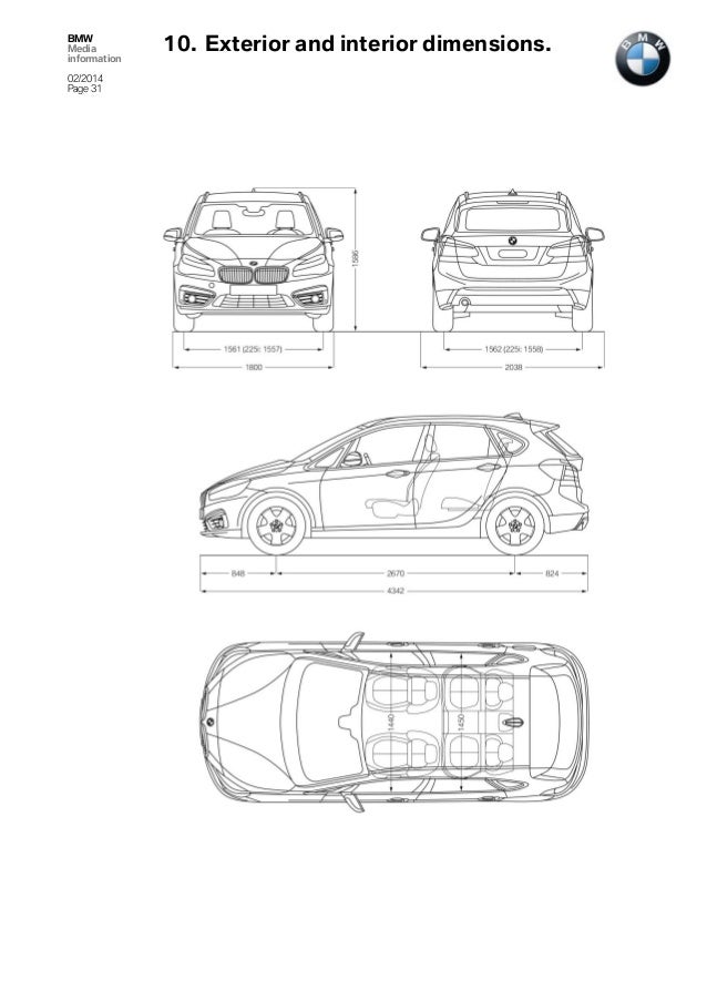 Bmw 2 Series Active Tourer Press Release