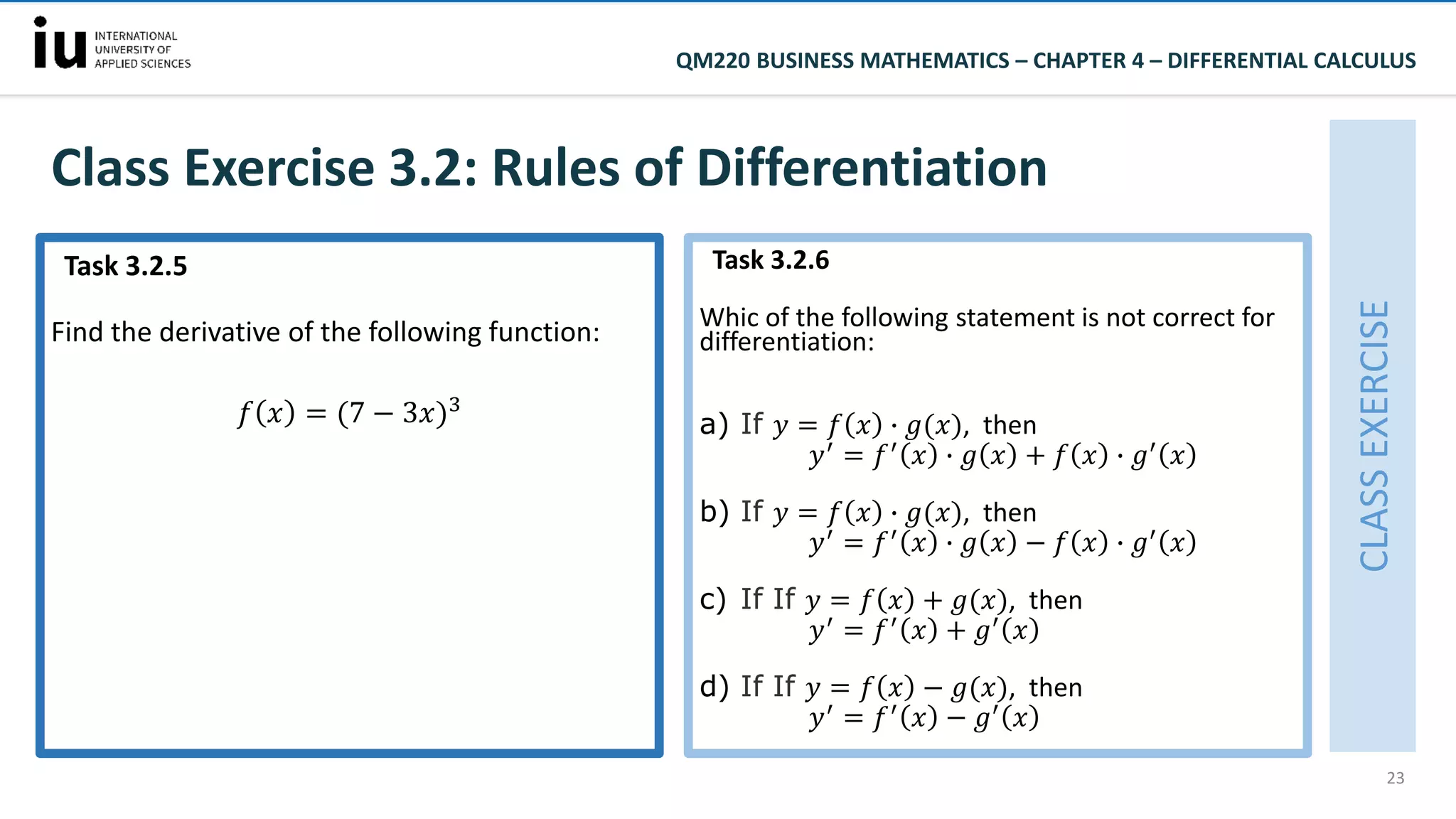 Differential Calculus | PPTX