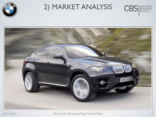 23.11.2010 © Julia Schmidt, Lorenz Illing, Michael Fröse
2) MARKET ANALYSIS
9
 