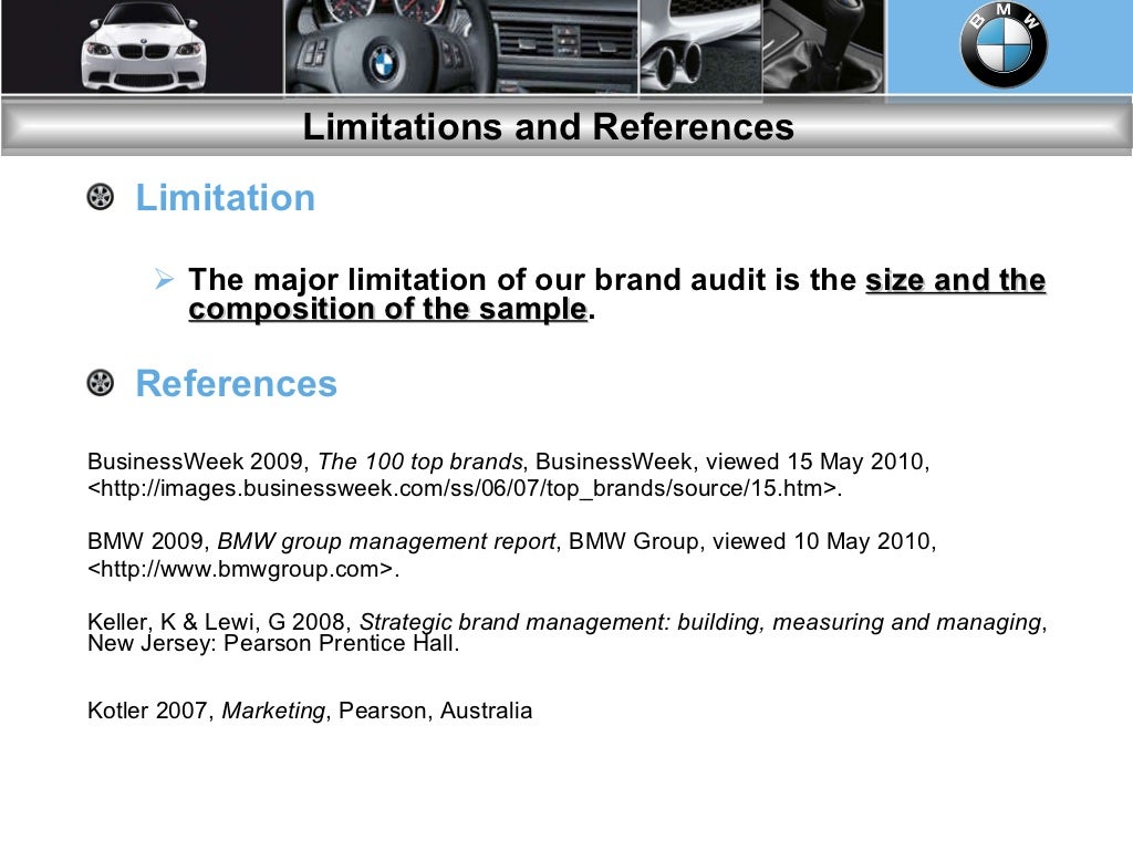 Bmw audit system