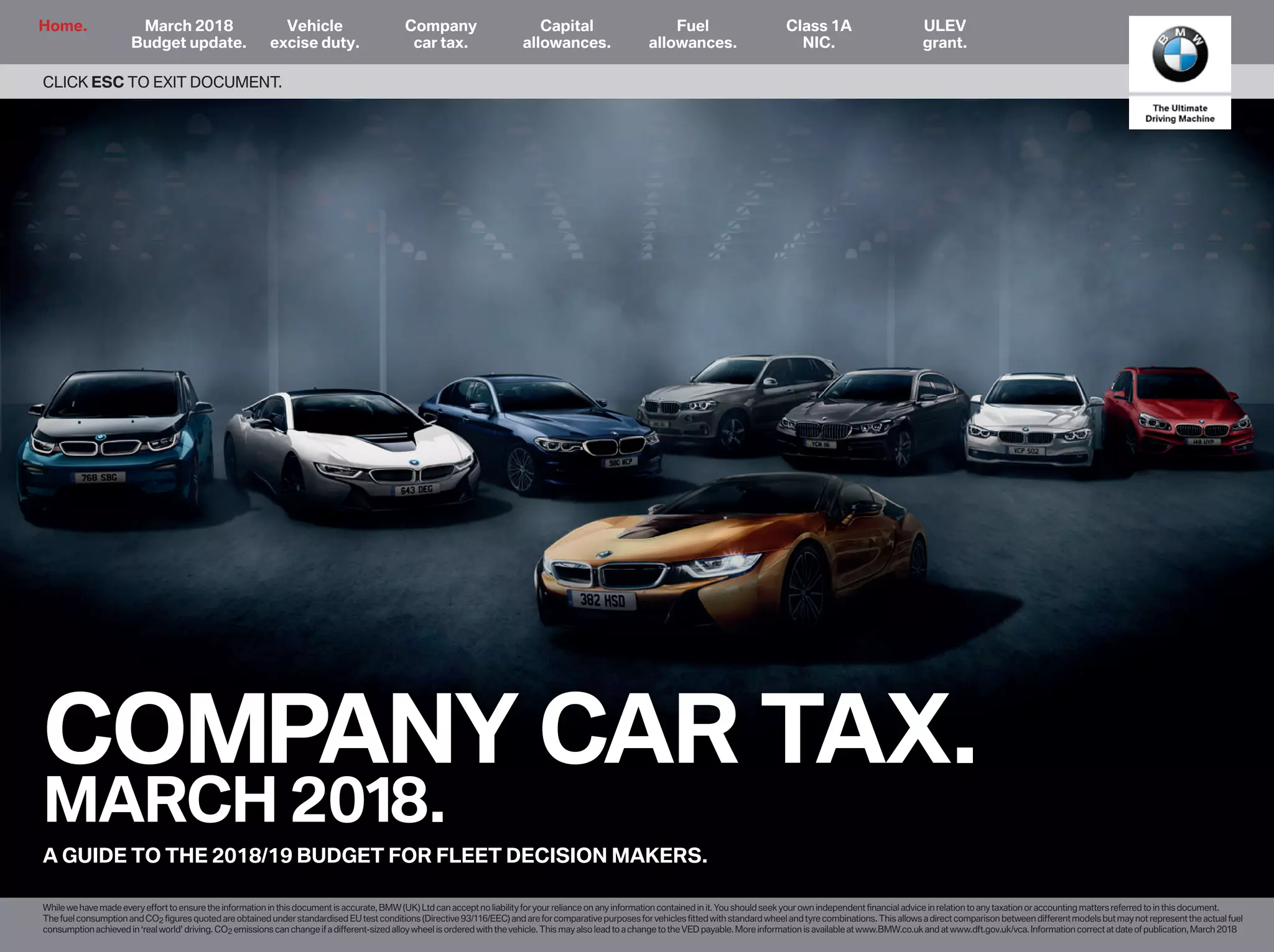 BMW budget guide march 2018 | PDF