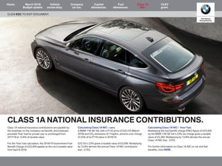 BMW budget guide march 2018 | PDF | Motor Insurance | Insurance