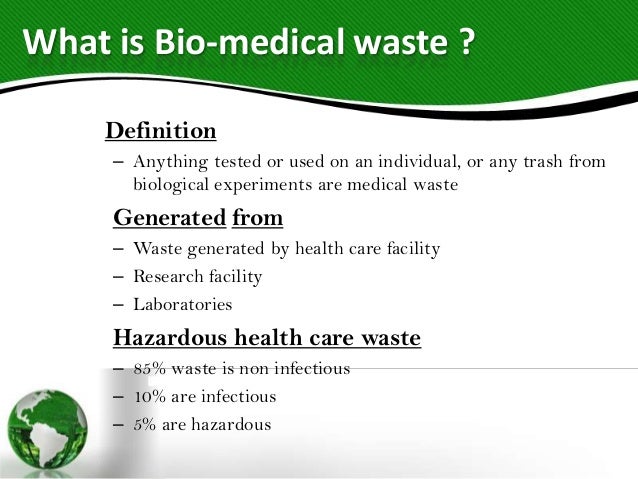 Explain why waste management is such