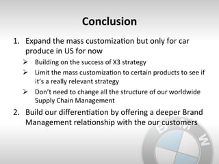 BMW of North America: Dream It. Build It. Drive It. | PPT