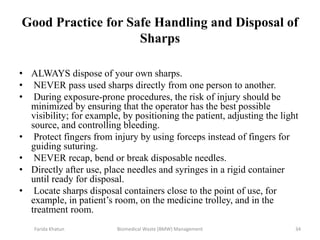Bio-Medical Waste Management PPT | PPTX