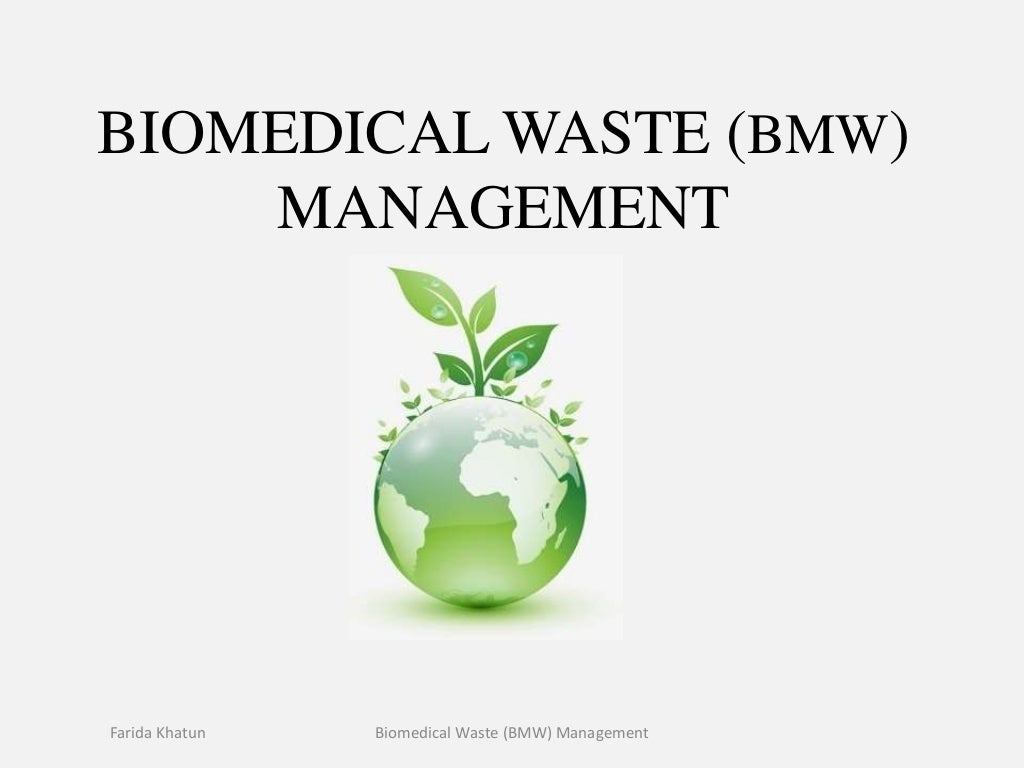 BioMedical Waste Management PPT