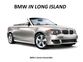 BMW   IN LONG ISLAND BMW 1-Series Convertible 