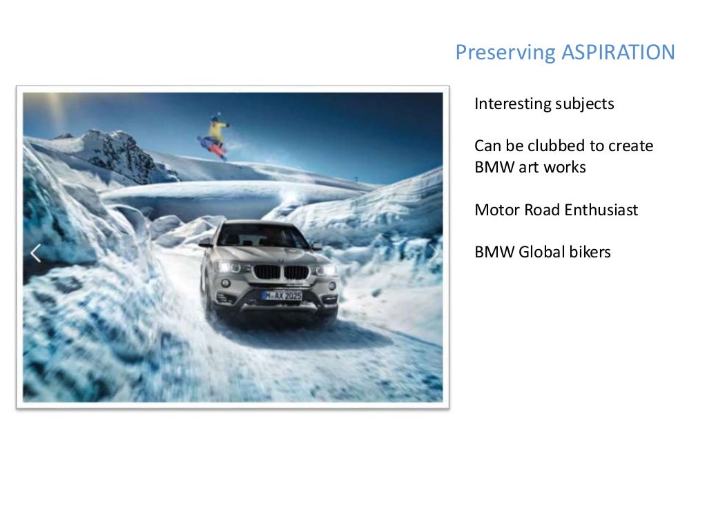 Bmw marketing report