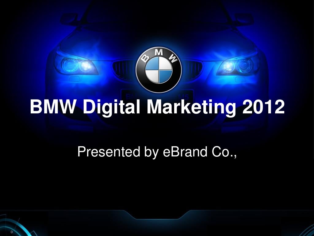 Bmw marketing report