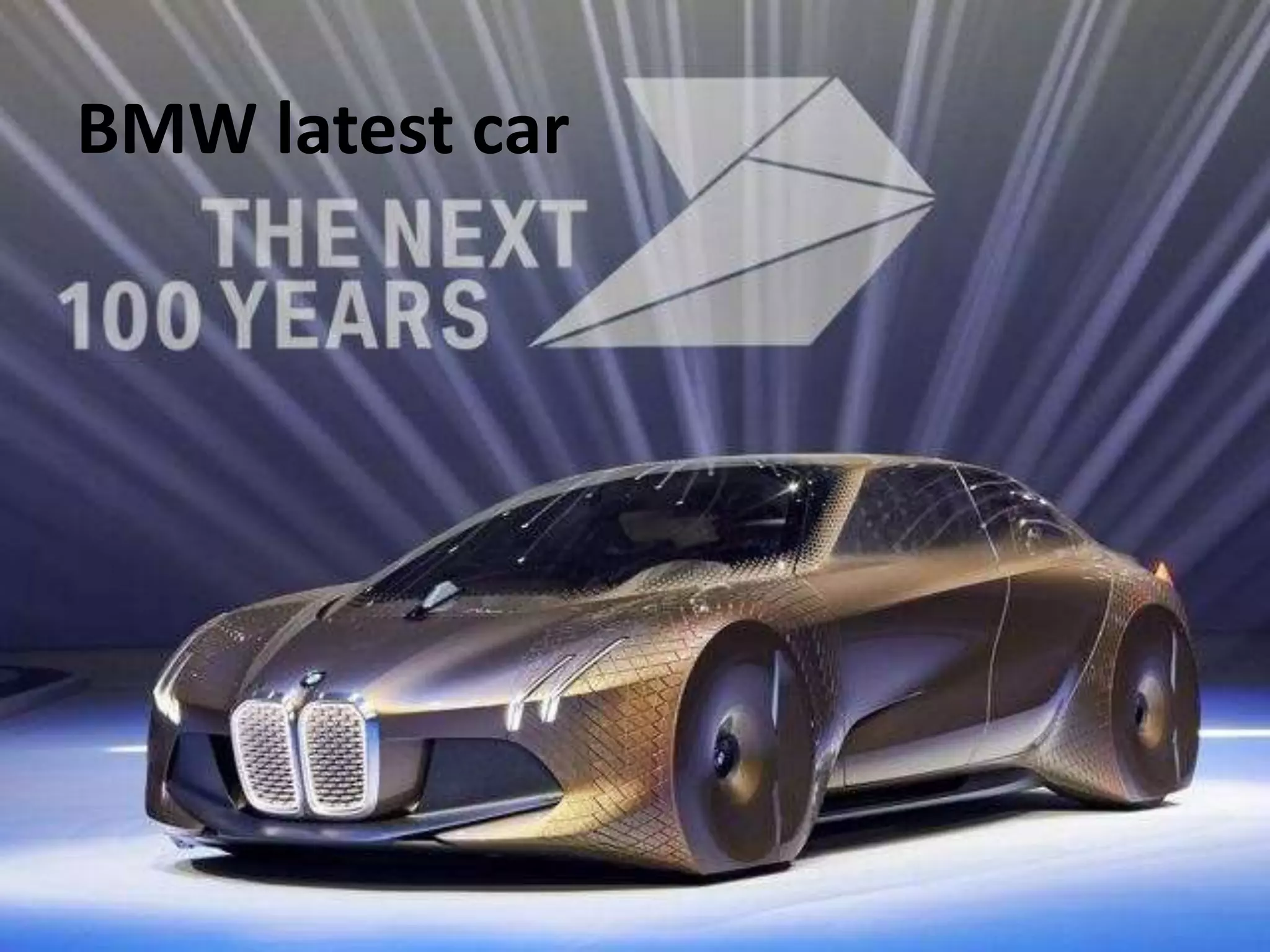 BMW latest car
 