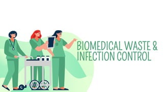 BIOMEDICAL WASTE &
INFECTION CONTROL
 