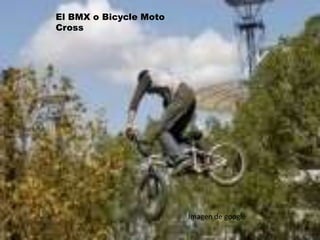 El BMX oBicycle Moto Cross Imagen de google 