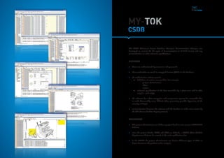 Sipal - My Tok: Technical Documentation Suite | PDF