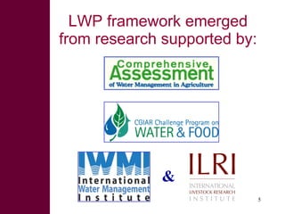 Livestock water productivity and its implications for developing countries: harnessing WP in crop-livestock systems of SSA