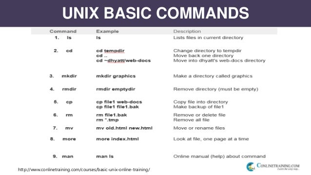 Bn1025 demo basic unix