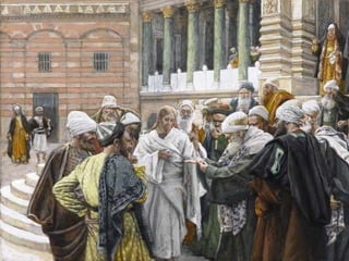 +  Conclusões da resposta de Jesus : -   " Dar a César ..."   (a imagem de César) O Cristão tem obrigações com a  Sociedade  em que vive. Nenhum país funciona se a população não der a César  o que é de César... O cristão deve ser um bom cidadão. É uma obrigação moral, além de civil, contribuir para  o bem comum com o pagamento de impostos justos. 