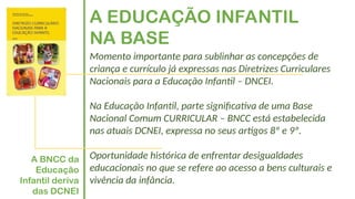 Plano Diário e Fundamentos da Educação Infantil na BNCC | PPT