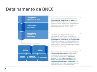 Detalhamento da BNCC
 