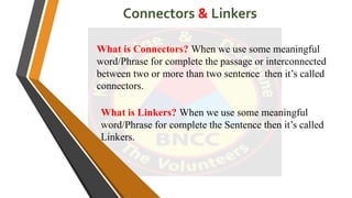 lecture connectors&linkers | PPT