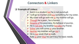lecture connectors&linkers | PPT