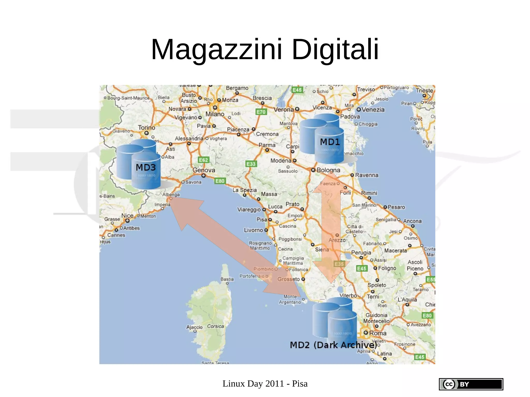 Magazzini Digitali




     Linux Day 2011 - Pisa
 