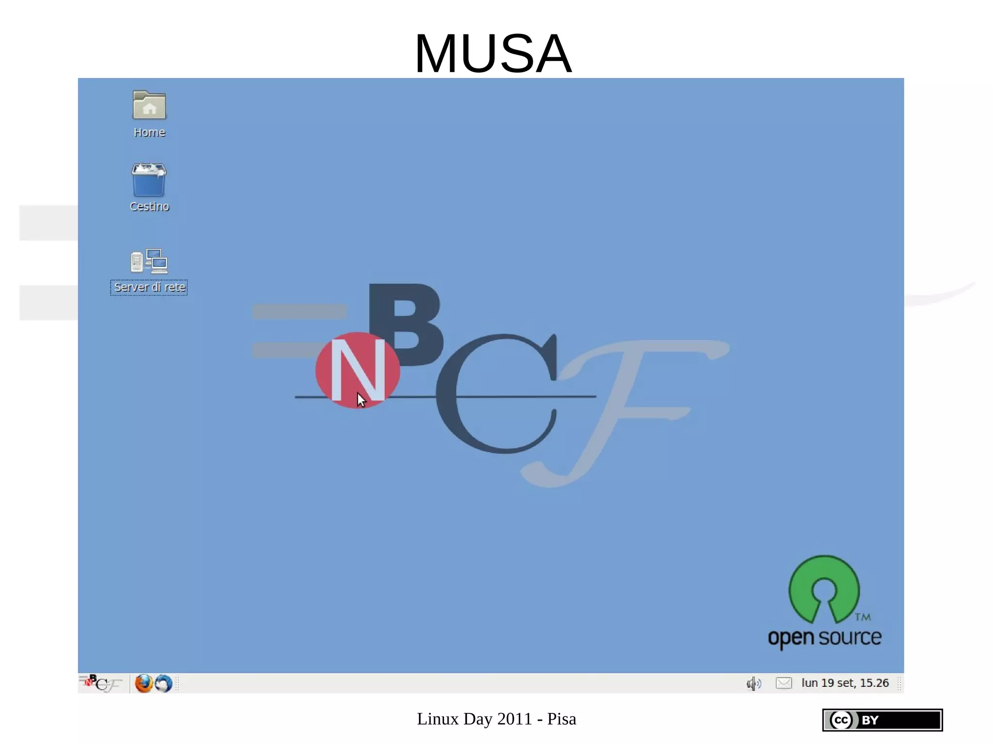 MUSA




Linux Day 2011 - Pisa
 