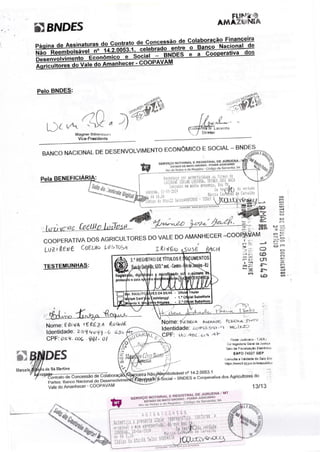 Bndes e Coopavam  psf