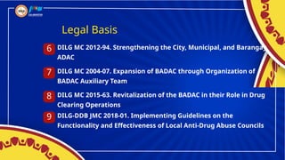 Barangay Peace and Order Council and Barangay Anti-Drug Abuse Council ...