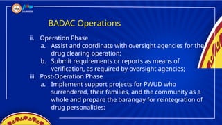 Barangay Peace and Order Council and Barangay Anti-Drug Abuse Council ...